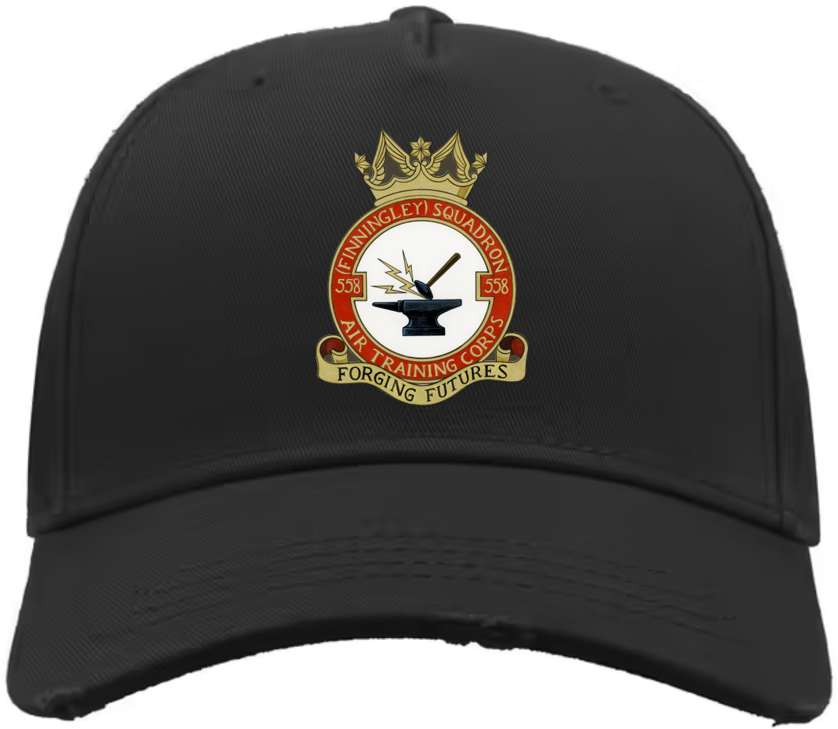 558 RAF Squadron Baseball Cap – Black