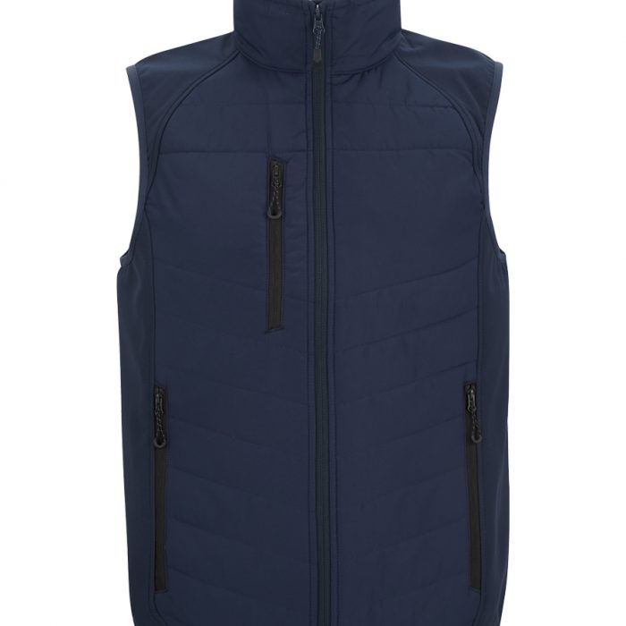 Workwear Extras - Padded Gilet - Navy, XXXXL
