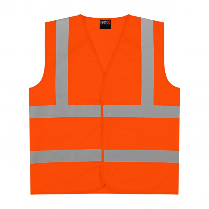 Workwear Extras - High Vis Vest - Orange