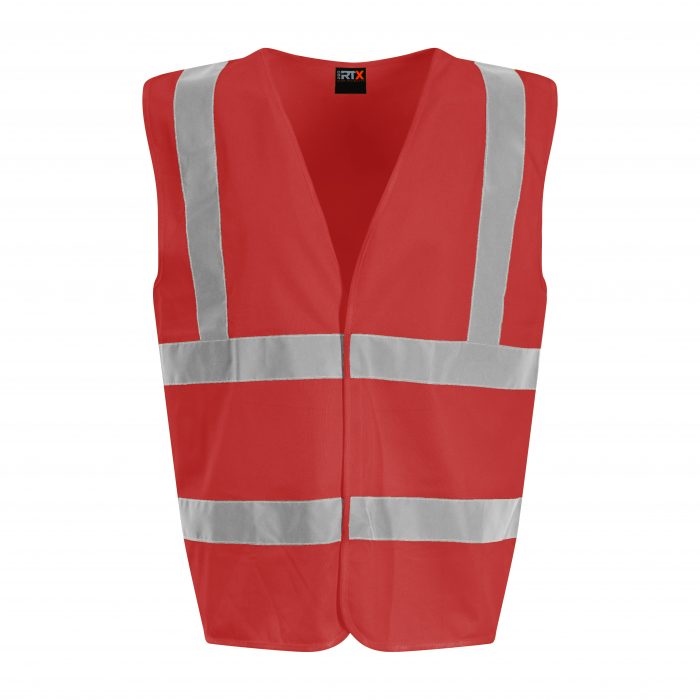 Workwear Extras - High Vis Vest - Red
