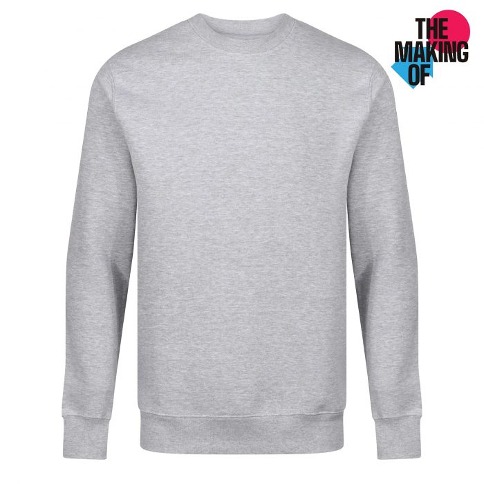Heather grey Sweatshirt – Field Gate School - Adult XXL