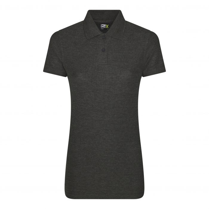RX101F - Female Polo - Charcoal, XXXXL