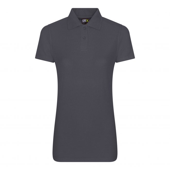 RX101F - Female Polo - Solid Grey, L